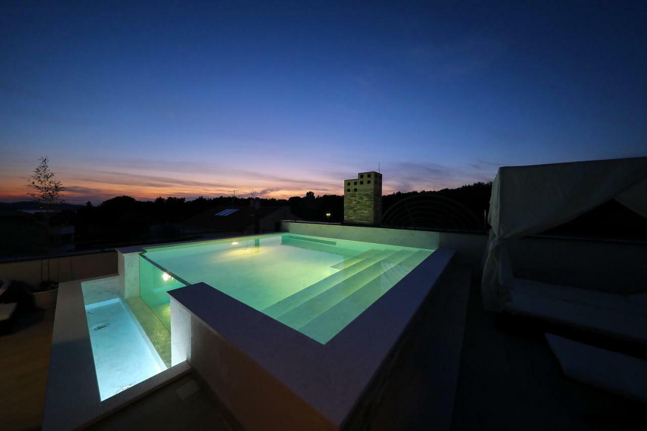 Rooftop pool&terrace - Villa Bellavista Zara Esterno foto